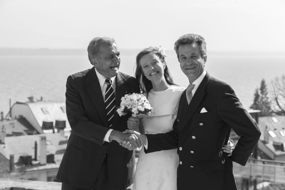 mariée à Nyon Suisse