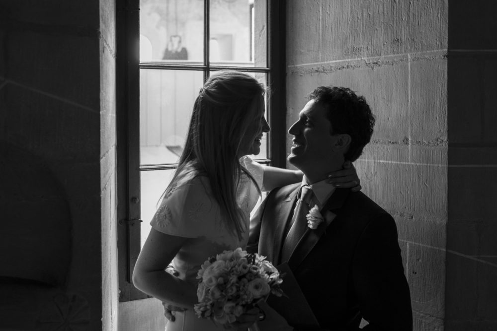photo de couple au château de Nyon