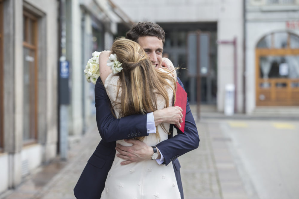 Bride and groom à Nyon