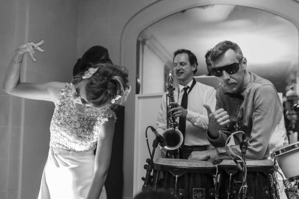 DJ Patrick Balzat son saxophoniste et percussionniste