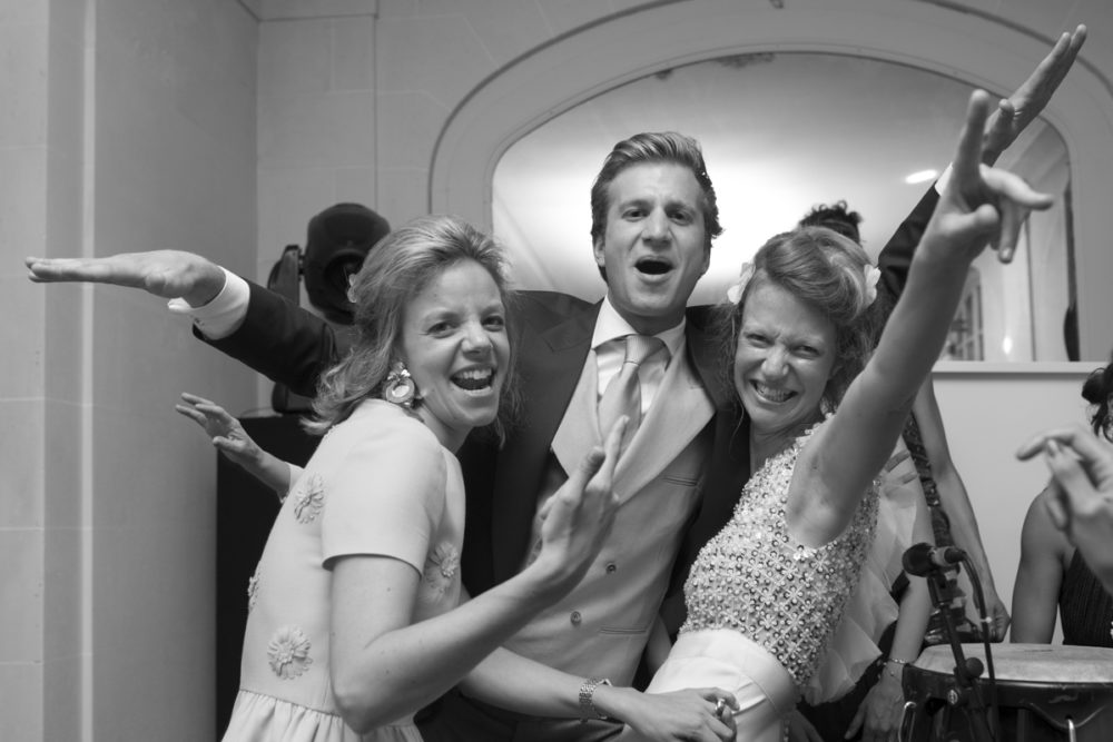 la mariée sur le dance floor